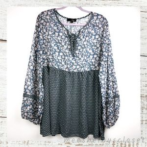 Suzanne Betro Plus Size Multicolor / print Tunic